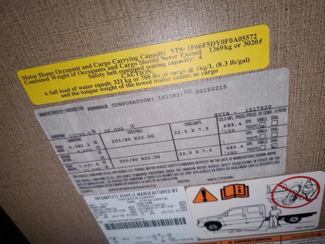 2015 FORD F53   
