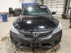 2016 HONDA ACCORD EX for sale at Copart ON - TORONTO