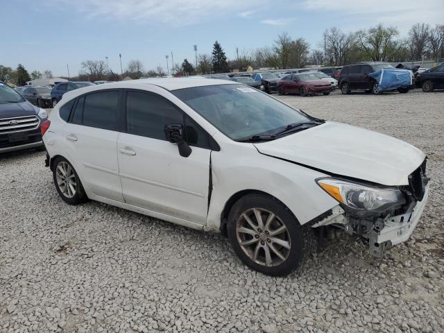  SUBARU IMPREZA 2013 White