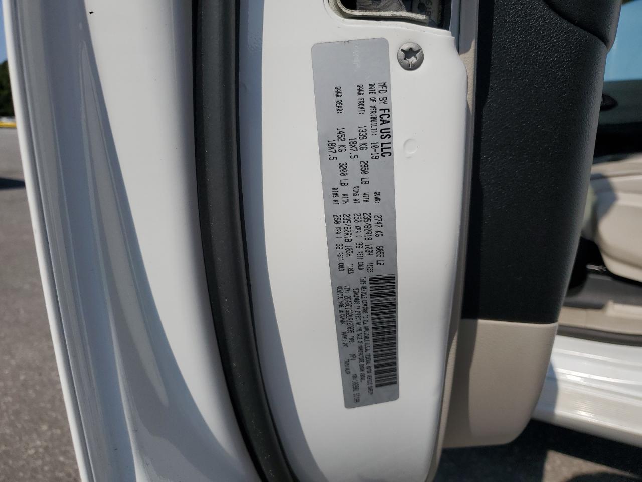 2020 Chrysler Pacifica Limited VIN: 2C4RC1GG2LR127835 Lot: 55173365