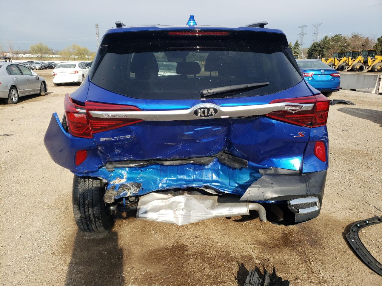 2021 Kia Seltos S VIN: KNDEUCAA0M7134362 Lot: 53505615