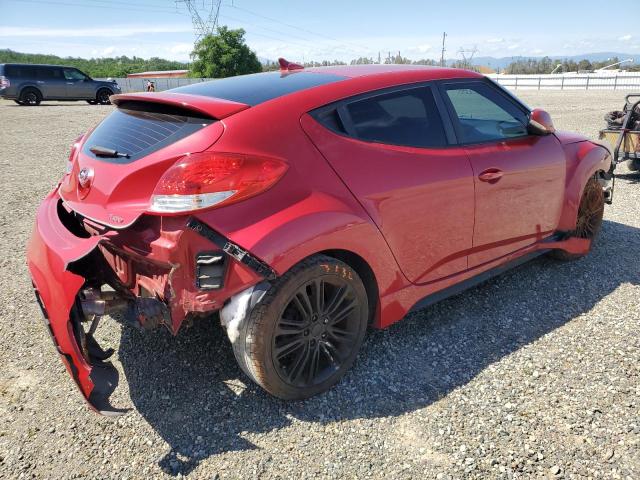 Coupet HYUNDAI VELOSTER 2016 Czerwony