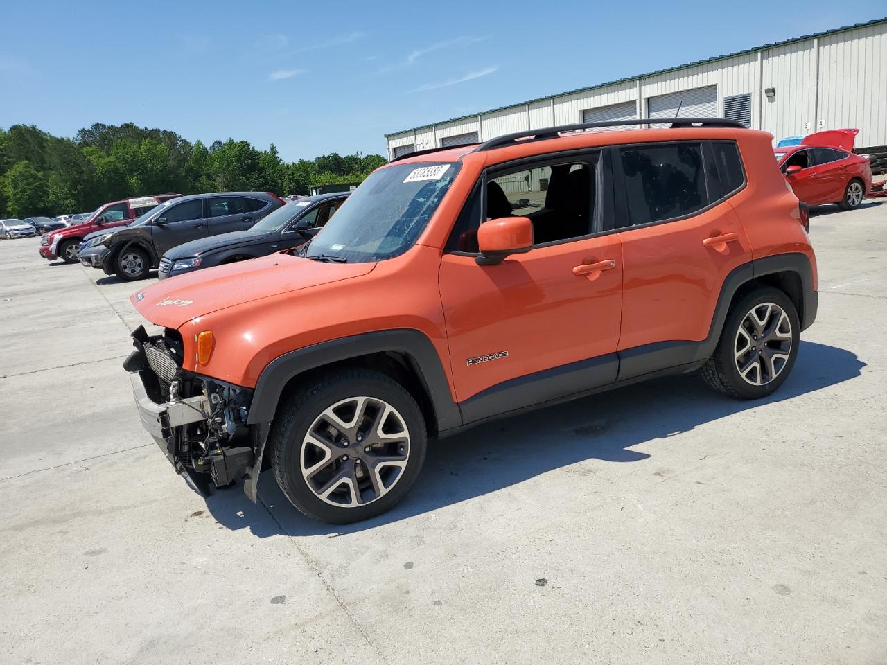 2016 Jeep Renegade Latitude იყიდება Gaston-ში, SC - Front End