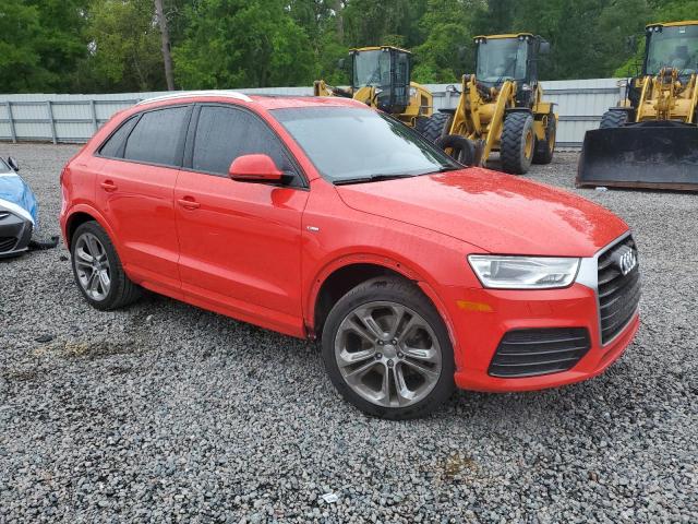  AUDI Q3 2018 Красный