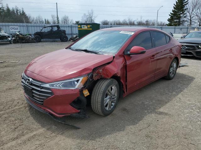 2019 HYUNDAI ELANTRA SEL à vendre chez Copart ON - TORONTO