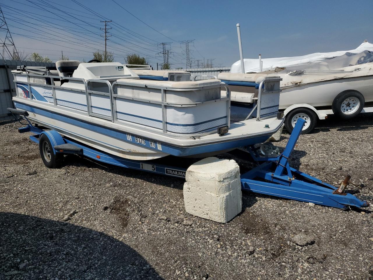 1995 Hurricane/Godfrey Marine Boat W/Trl de vânzare în Elgin, IL - All Over