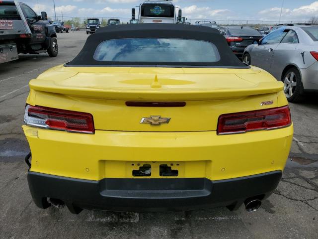  CHEVROLET CAMARO 2014 Żółty
