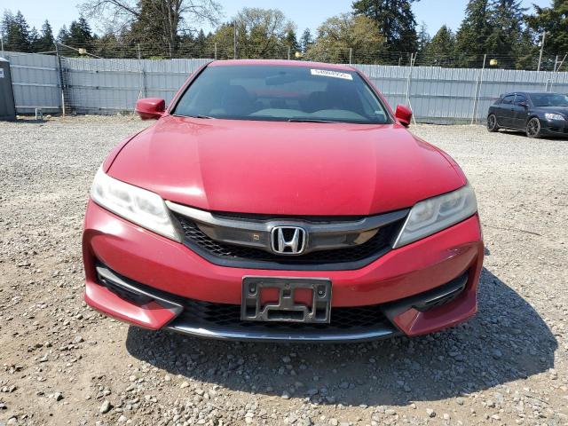  HONDA ACCORD 2017 Червоний