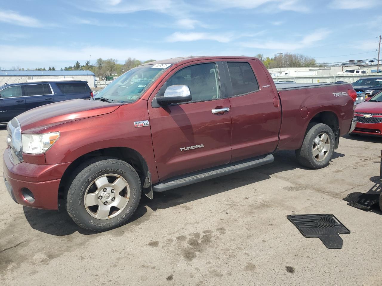 2007 Toyota Tundra Double Cab Limited en Venta en Pennsburg, PA - Rear End