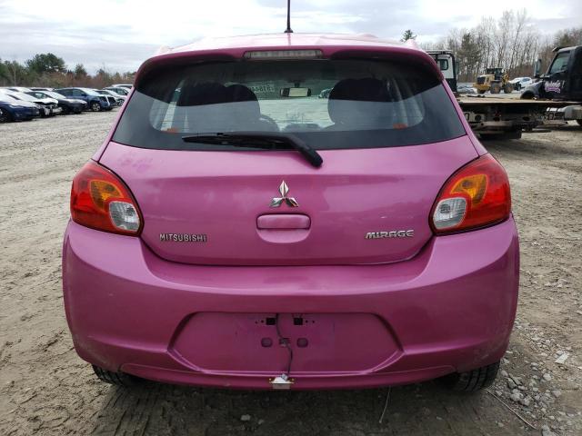  MITSUBISHI MIRAGE 2015 Różowy