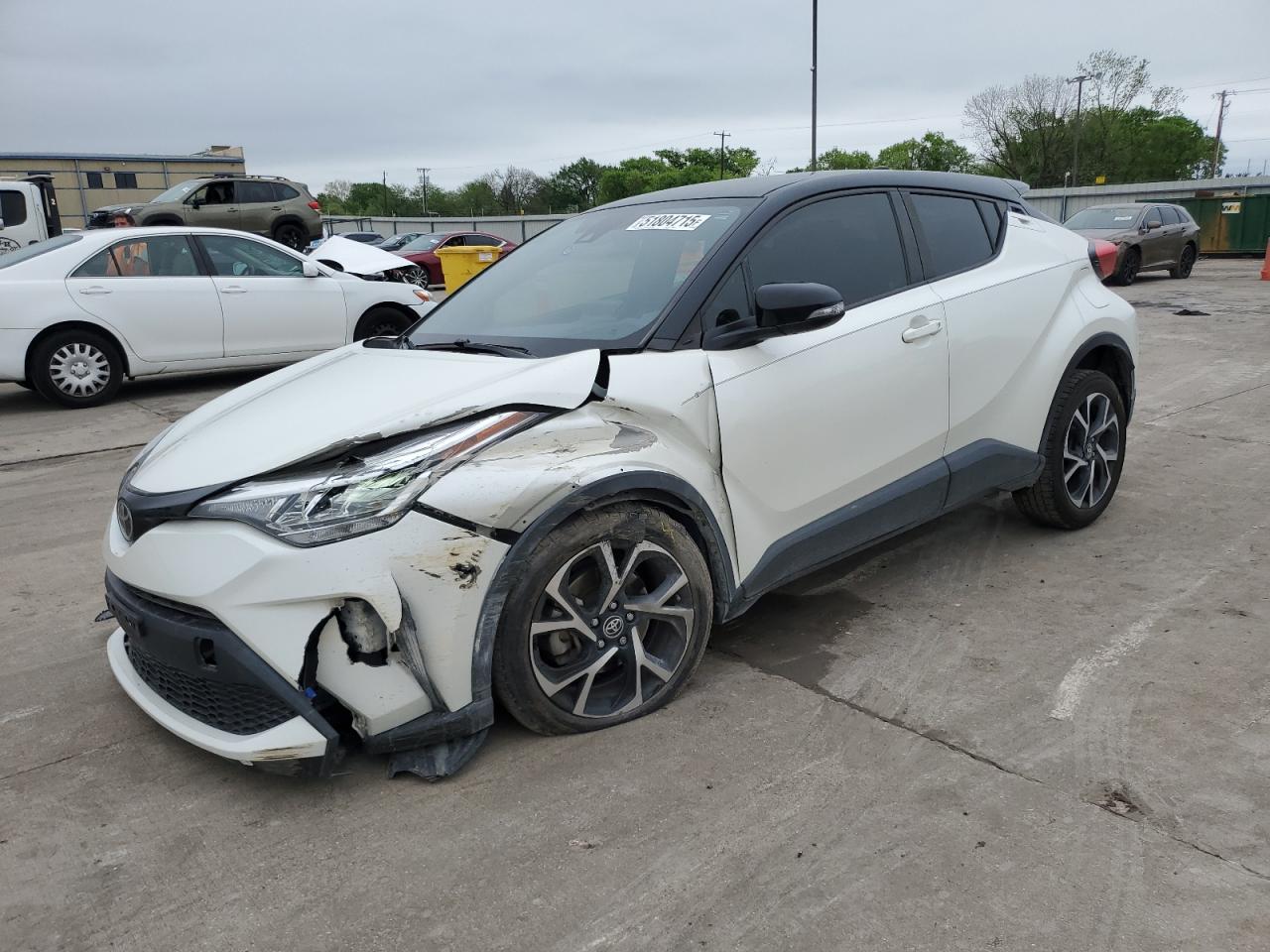 2020 Toyota C-Hr Xle للبيع في Wilmer، TX - Front End