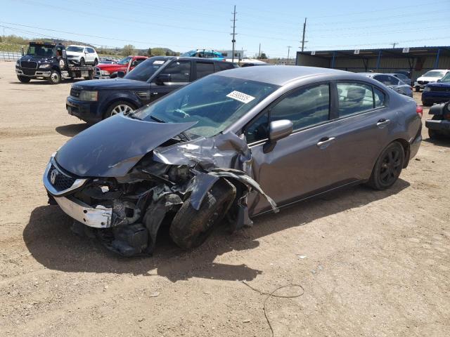 Седани HONDA CIVIC 2015 Сірий