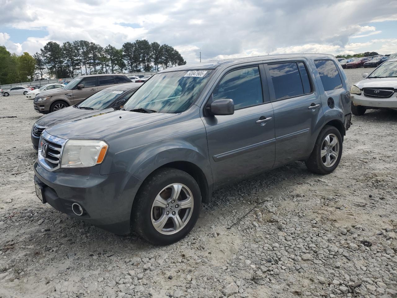 2012 Honda Pilot Exln იყიდება Loganville-ში, GA - Rear End