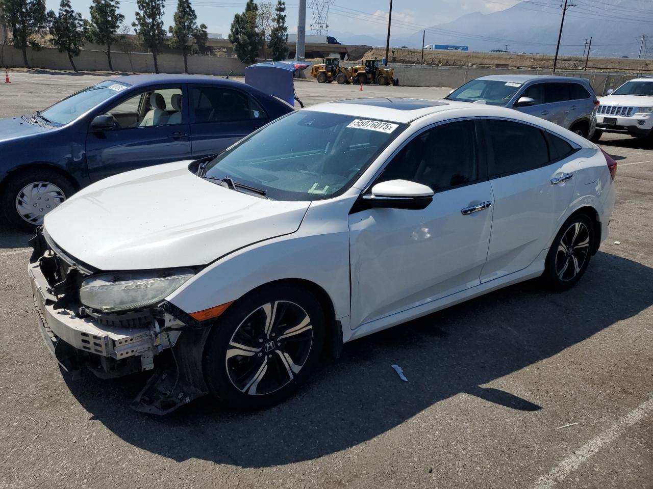 2016 Honda Civic Touring for Sale in Rancho Cucamonga, CA - Front End