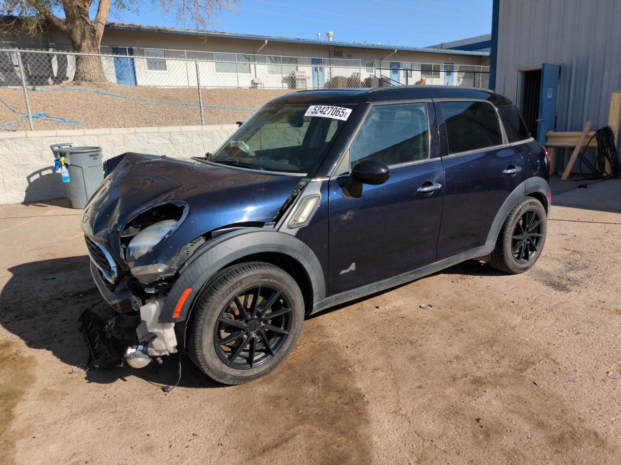 2012 Mini Cooper S Countryman იყიდება Albuquerque-ში, NM - Front End
