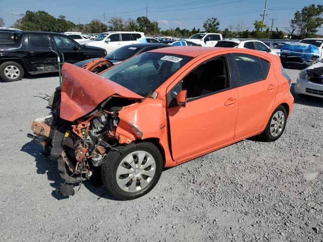  TOYOTA PRIUS 2013 Оранжевый