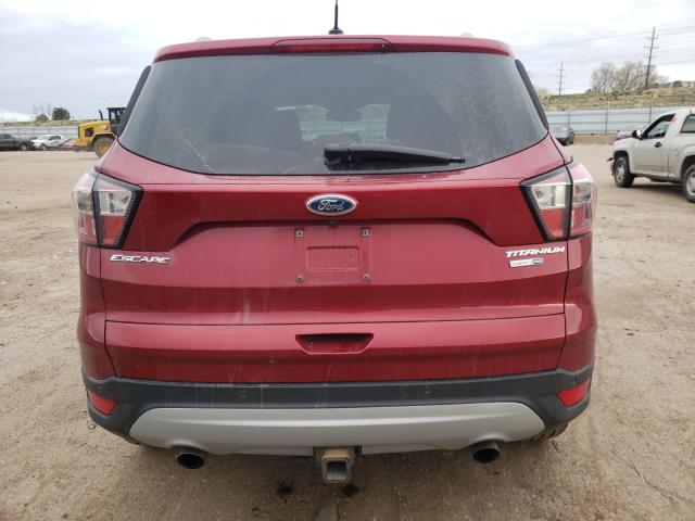  FORD ESCAPE 2017 Red