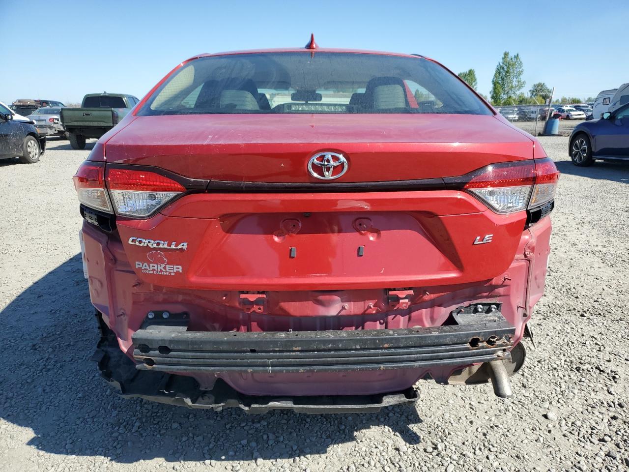 2021 Toyota Corolla Le VIN: JTDEPMAE4MJ141995 Lot: 52167235