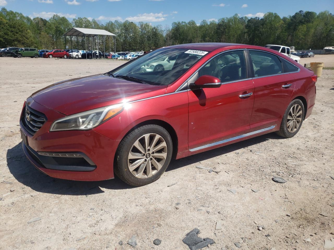 2015 Hyundai Sonata Sport იყიდება Charles City-ში, VA - Front End
