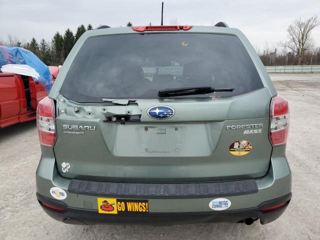  SUBARU FORESTER 2015 Зеленый
