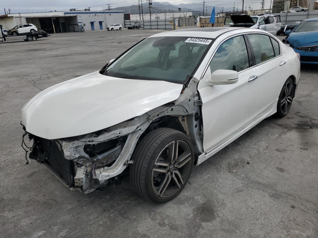 2017 Honda Accord Touring للبيع في Sun Valley، CA - Front End