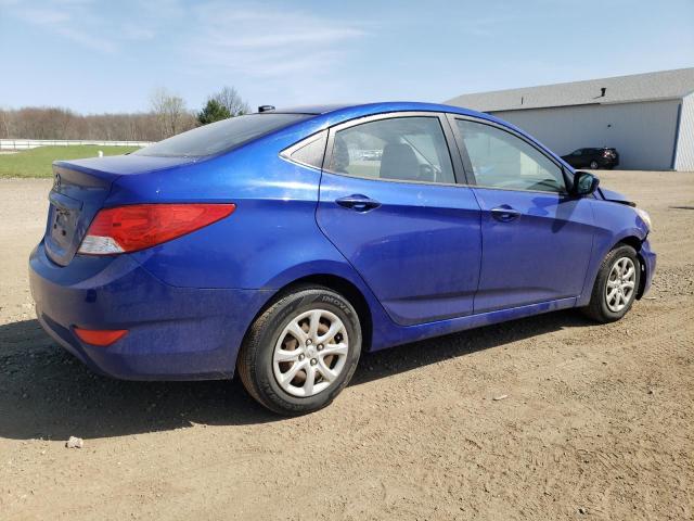  HYUNDAI ACCENT 2013 Granatowy