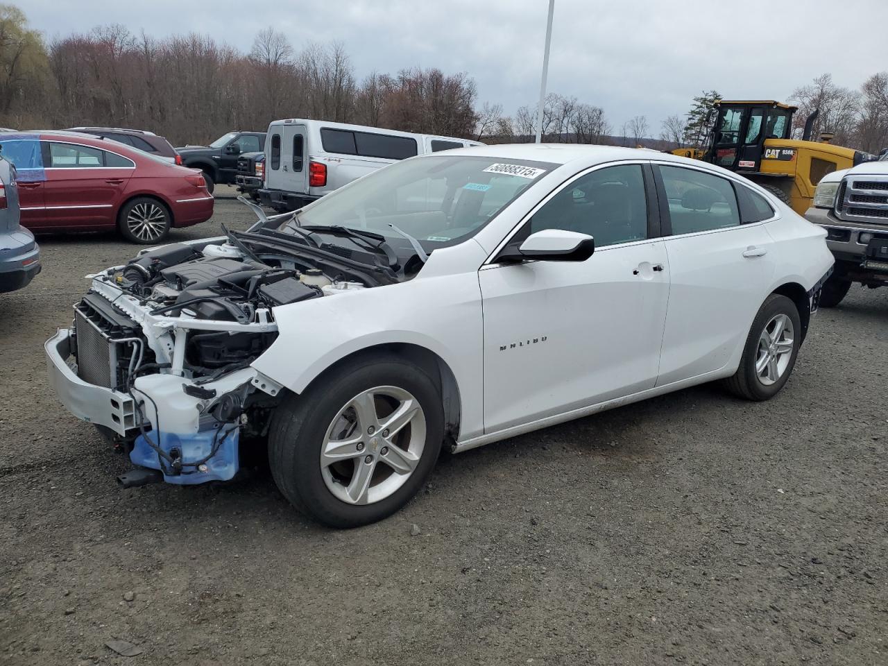 2022 Chevrolet Malibu Lt на продаже в East Granby, CT - Side