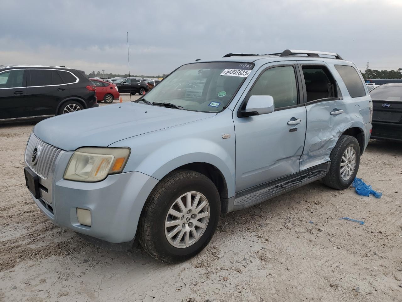 2009 Mercury Mariner Premier blue suv gas 4M2CU87G69KJ10971 photo #1
