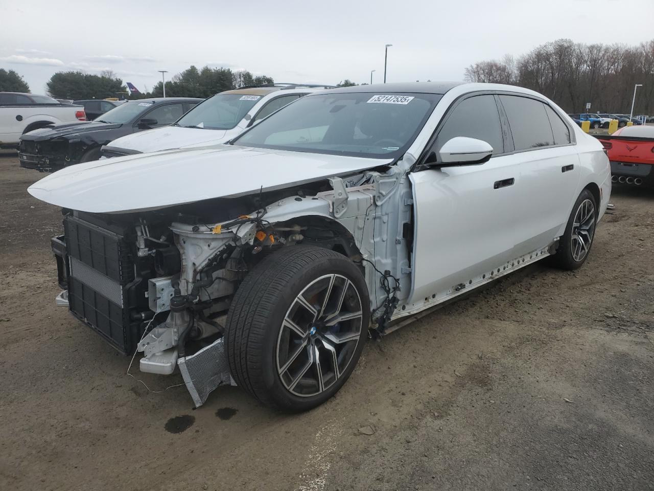 2024 Bmw 760 Xi продається в East Granby, CT - Front End