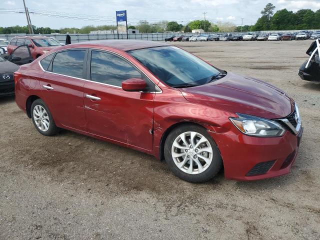  NISSAN SENTRA 2019 Красный