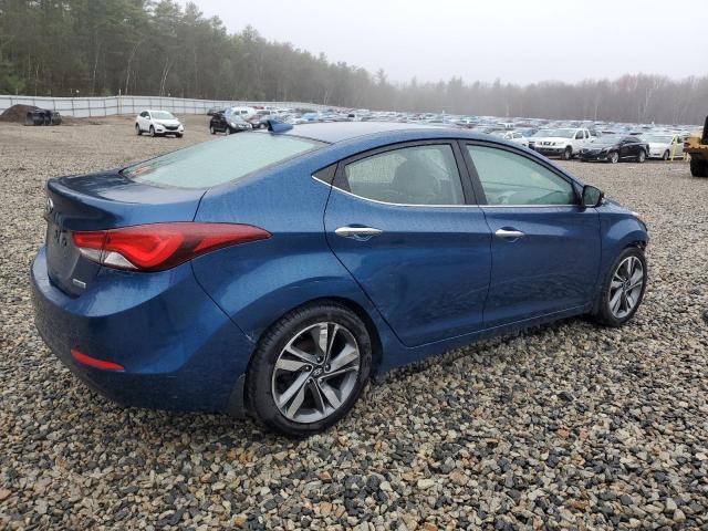  HYUNDAI ELANTRA 2015 Granatowy
