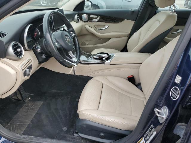 Седаны MERCEDES-BENZ C-CLASS 2016 Синий