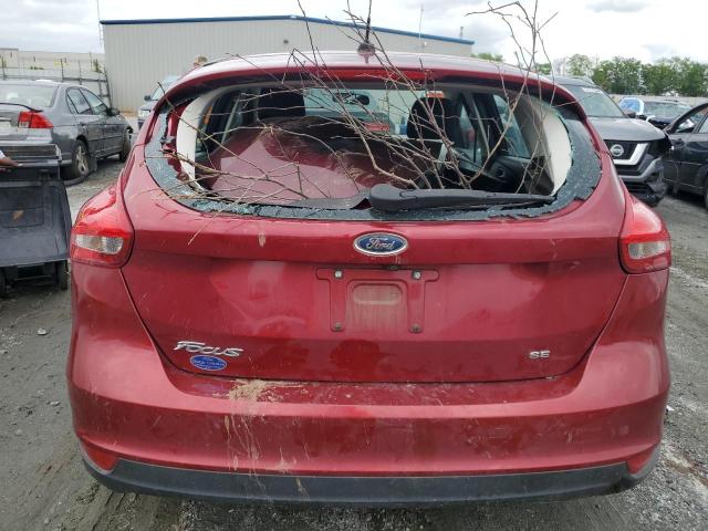  FORD FOCUS 2017 Czerwony