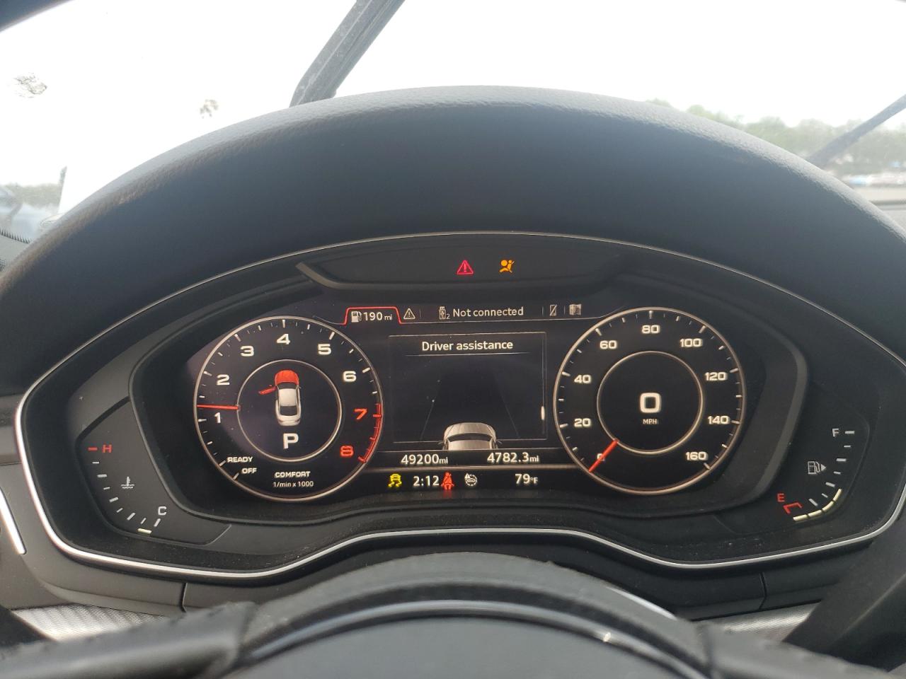 2019 Audi A5 Premium Plus VIN: WAUTNAF51KA017682 Lot: 54698465