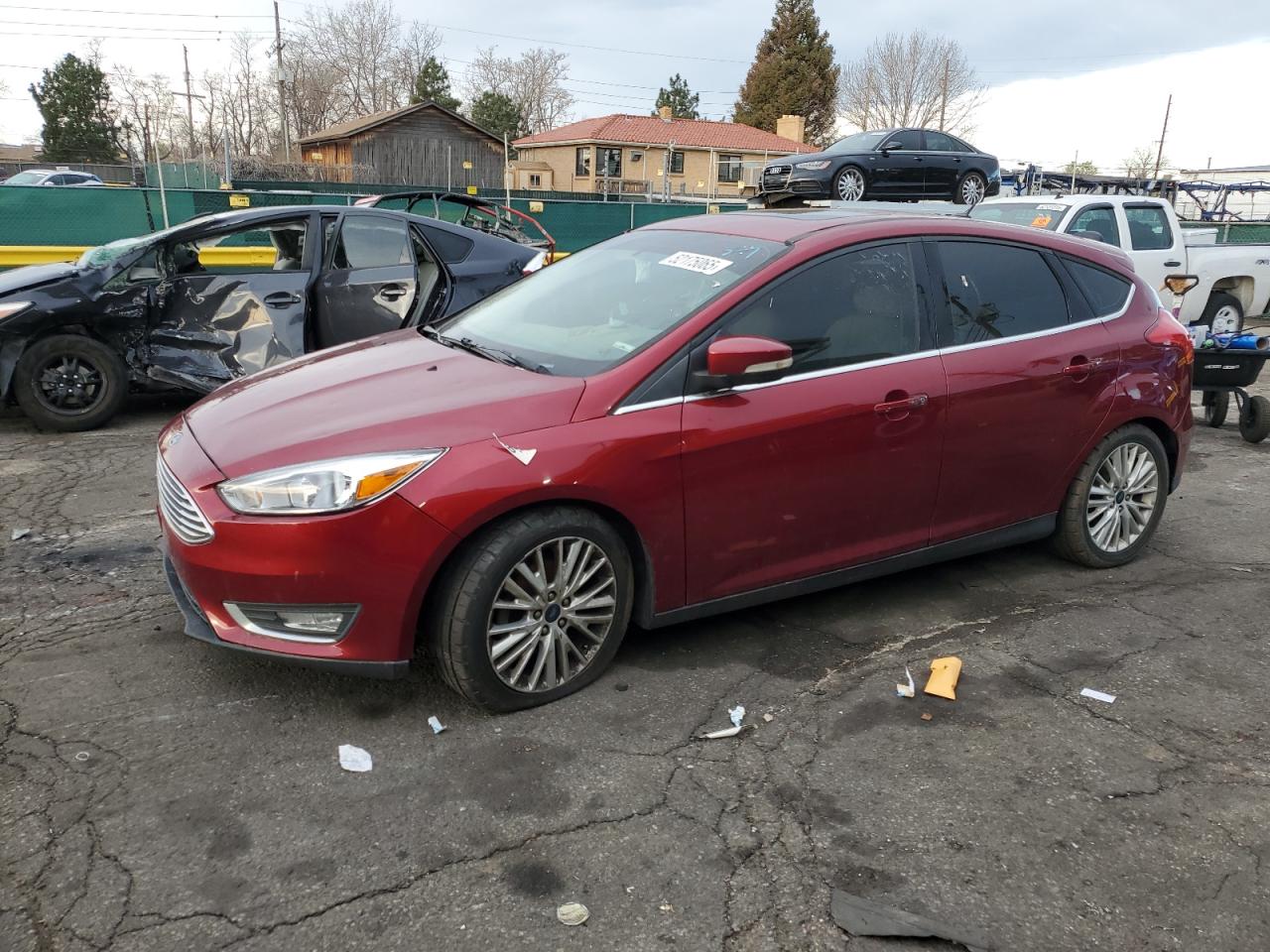 2017 Ford Focus Titanium იყიდება Denver-ში, CO - Normal Wear