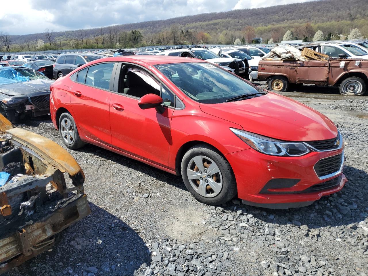 2017 Chevrolet Cruze Ls VIN: 1G1BC5SM4H7279770 Lot: 53480675