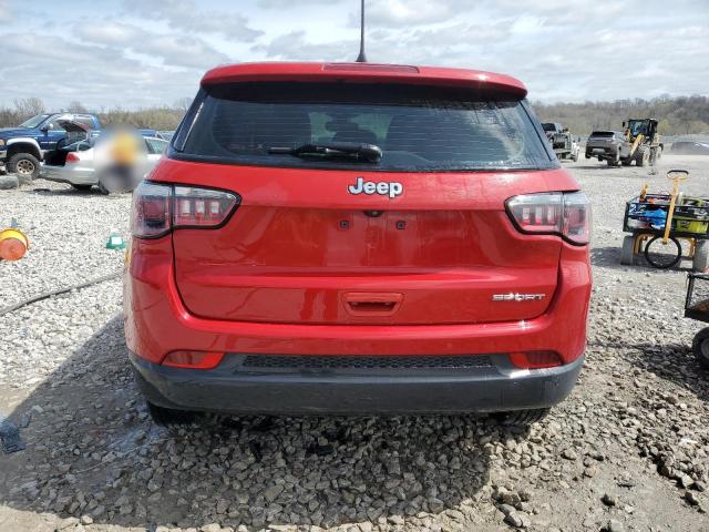  JEEP COMPASS 2018 Red