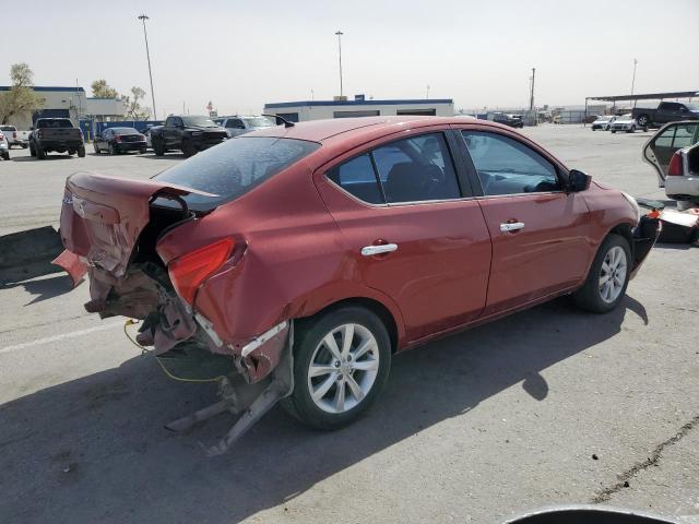  NISSAN VERSA 2016 Czerwony