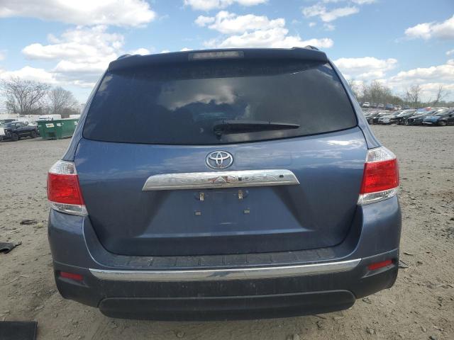  TOYOTA HIGHLANDER 2013 Blue