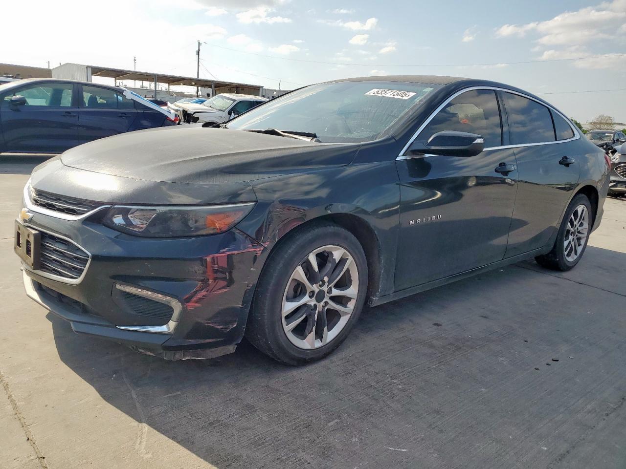 2017 Chevrolet Malibu Lt на продаже в Grand Prairie, TX - Front End