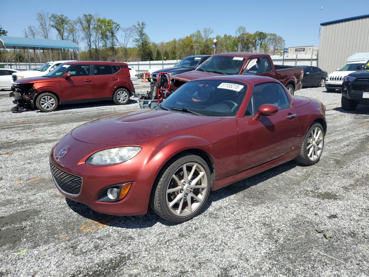 2010 Mazda Mx-5 Miata zu verkaufen in Spartanburg, SC - Side