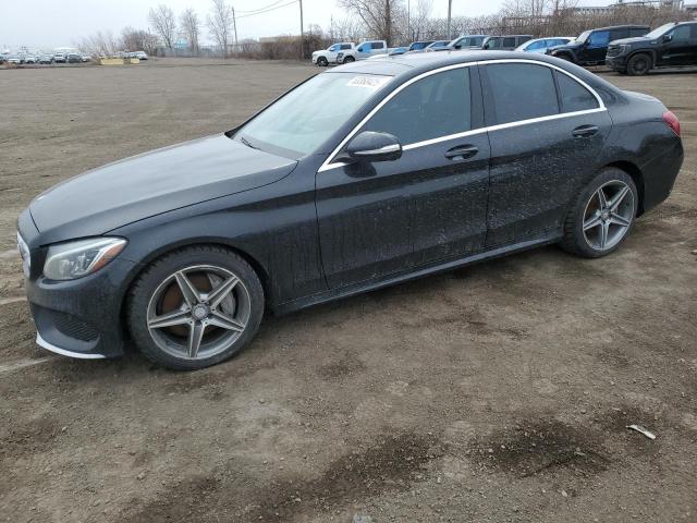 2015 MERCEDES-BENZ C 300 4MATIC for sale at Copart QC - MONTREAL
