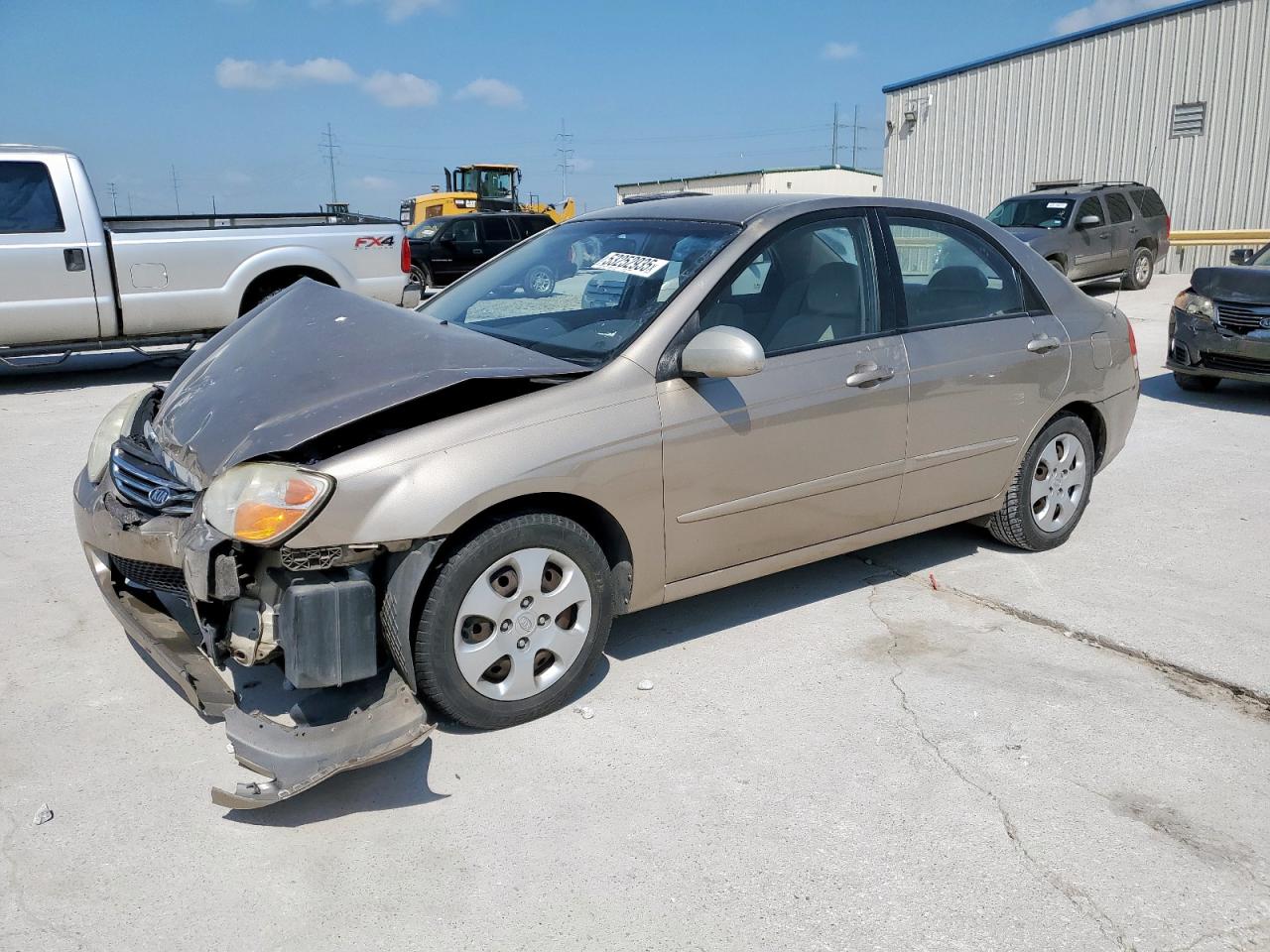 2008 Kia Spectra Ex للبيع في Haslet، TX - Front End