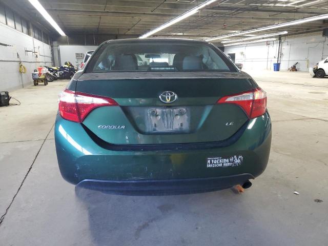 Седаны TOYOTA COROLLA 2016 Зеленый