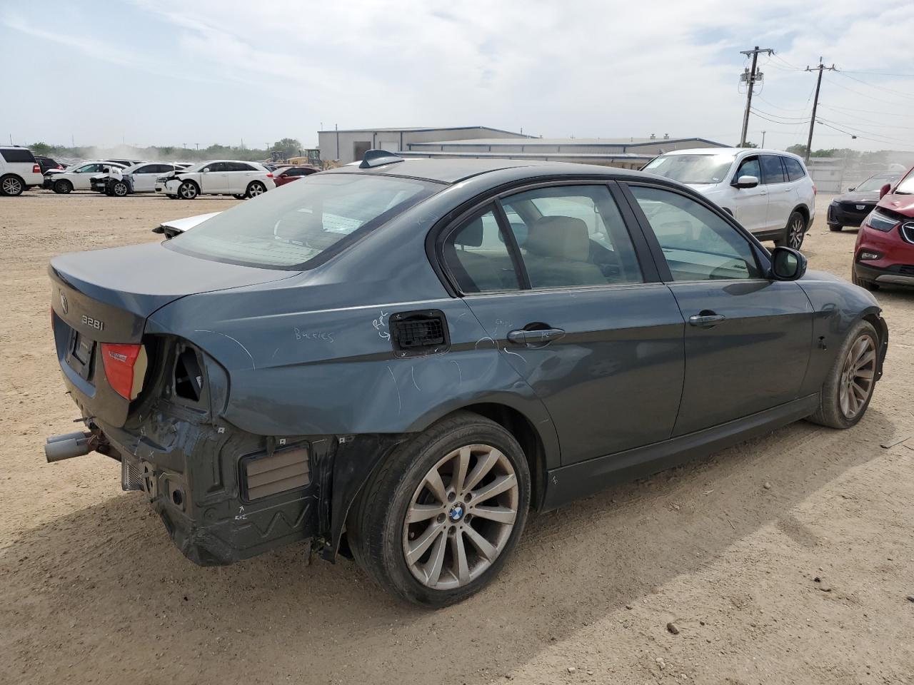 2009 BMW 328 I turquoise null gas WBAPH77579NM27576 photo #4
