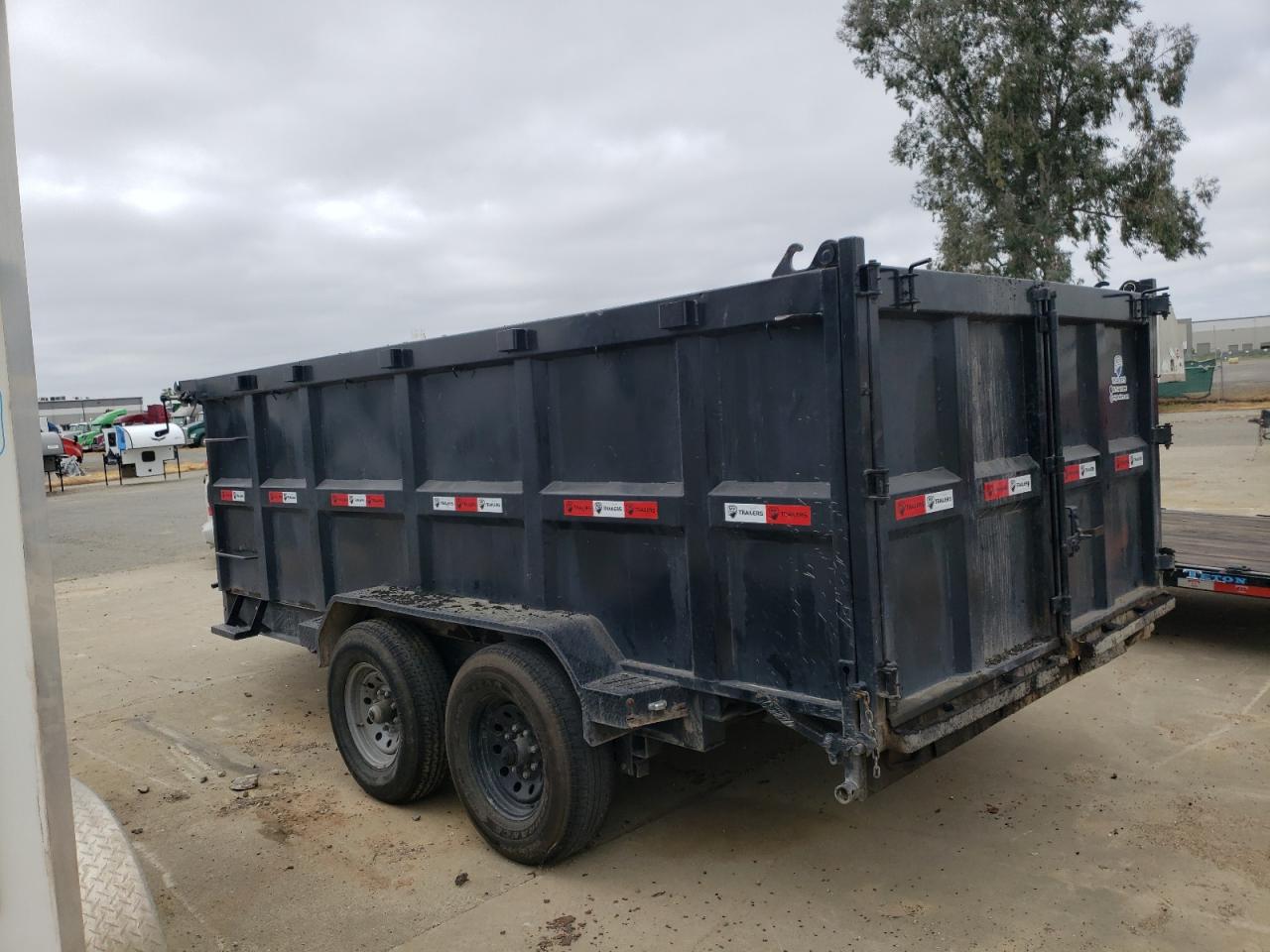2023 Ascend Bp14-14 Dump Trailer for Sale in Sacramento, CA - Front End