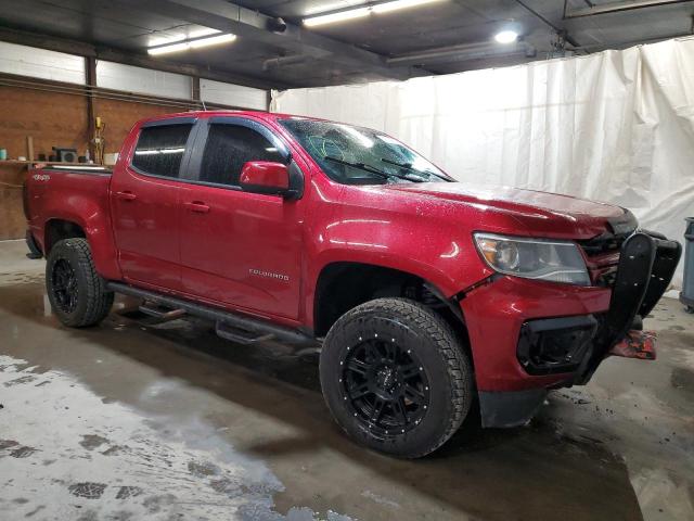  CHEVROLET COLORADO 2021 Czerwony