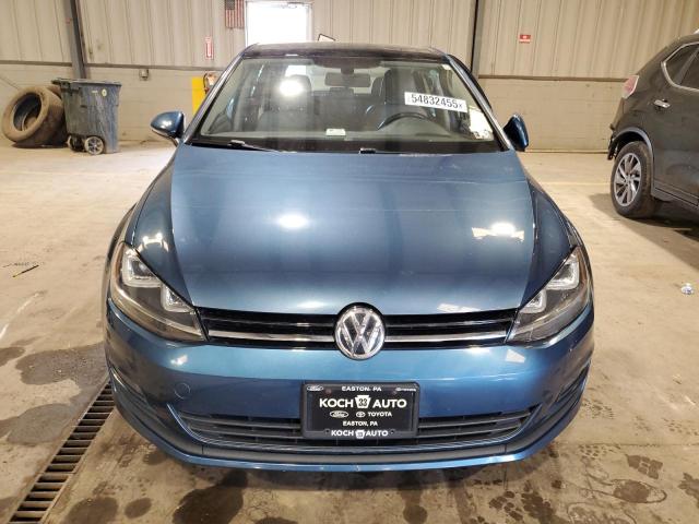  VOLKSWAGEN GOLF 2015 Blue