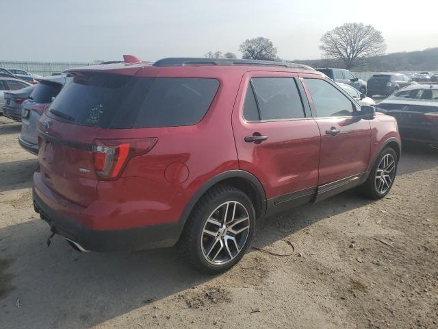  FORD EXPLORER 2016 Czerwony