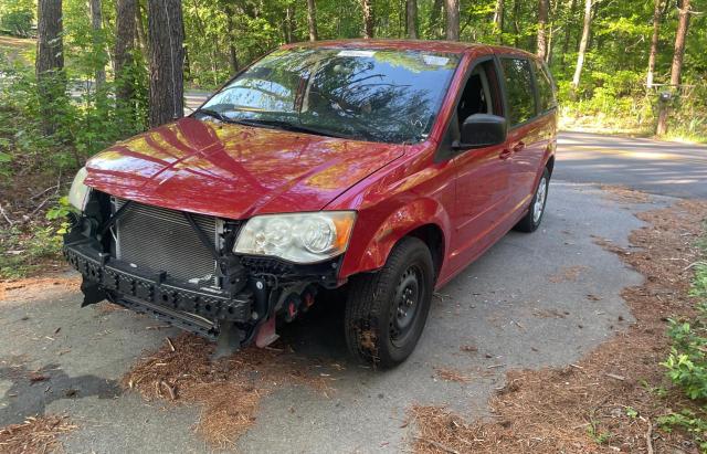 Minivans DODGE CARAVAN 2013 Red